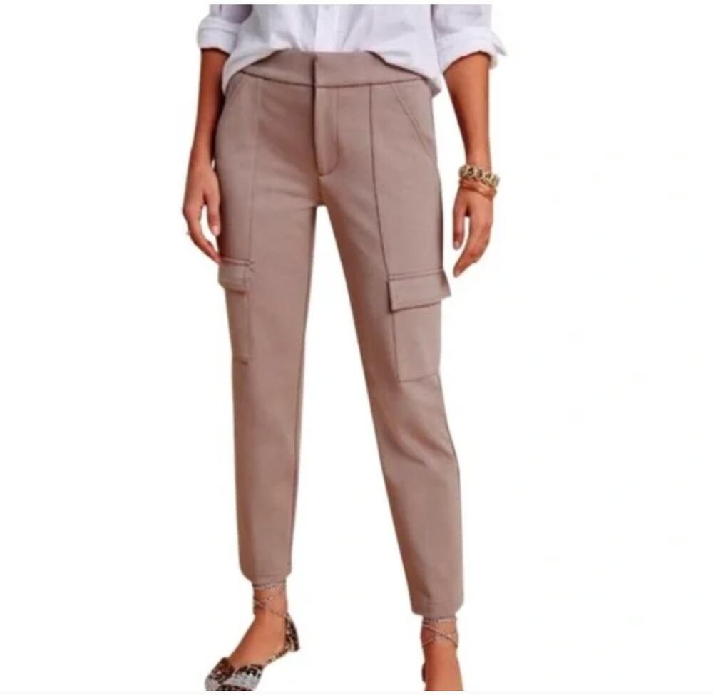 Anthropologie The Essential Slim Knit Cargo Pants 2